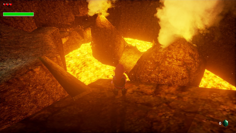 Illustration for article titled Not Even Unreal Engine 4 Can Tame The Fiery Depths of Death Mountain
